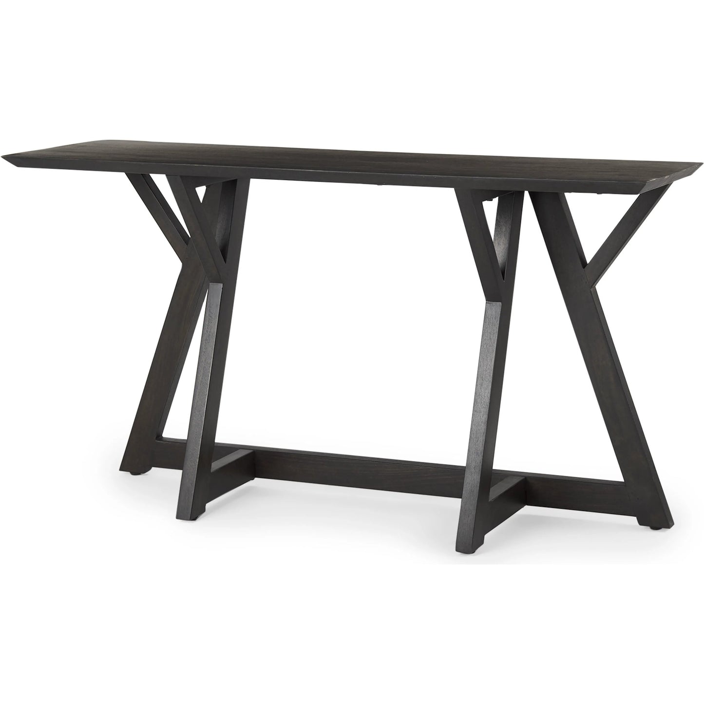 002 SI-2369301 | Primary Silo | Jennings Console Table by Mercana in brown. Made from solid wood in a modern style.
