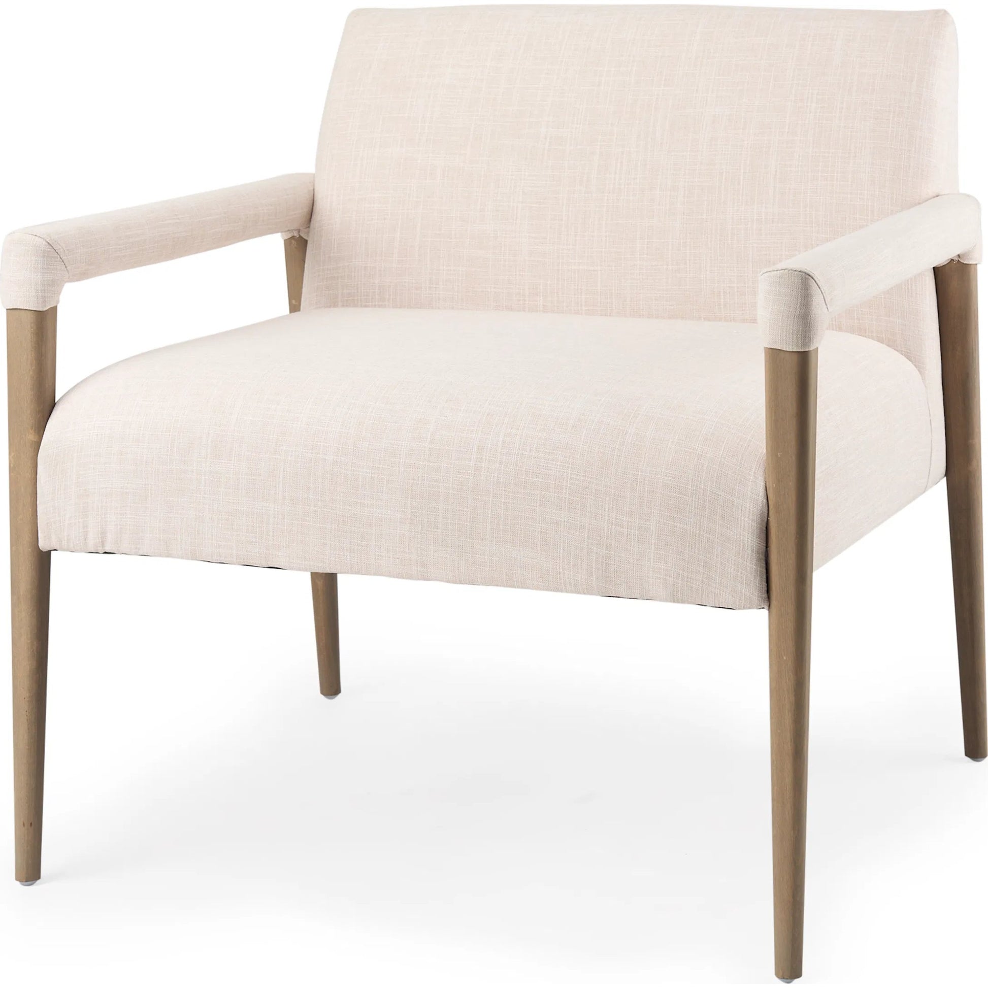 Palisades Accent Chair by Mercana in gray. Made from fabric in a unique style.