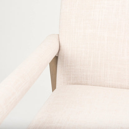 Palisades Accent Chair by Mercana in gray. Made from fabric in a unique style.