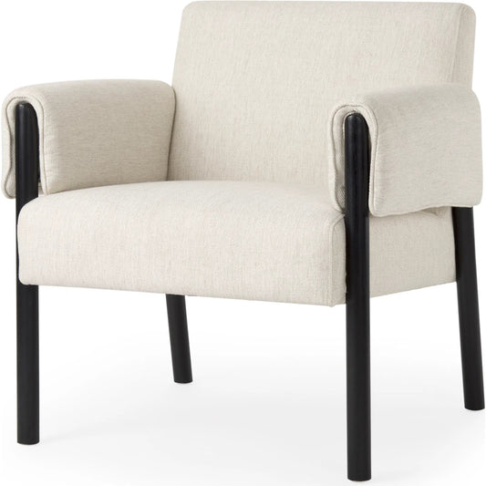 Ashton Upholstered Accent Chair by Mercana. Made from fabric in a unique style.