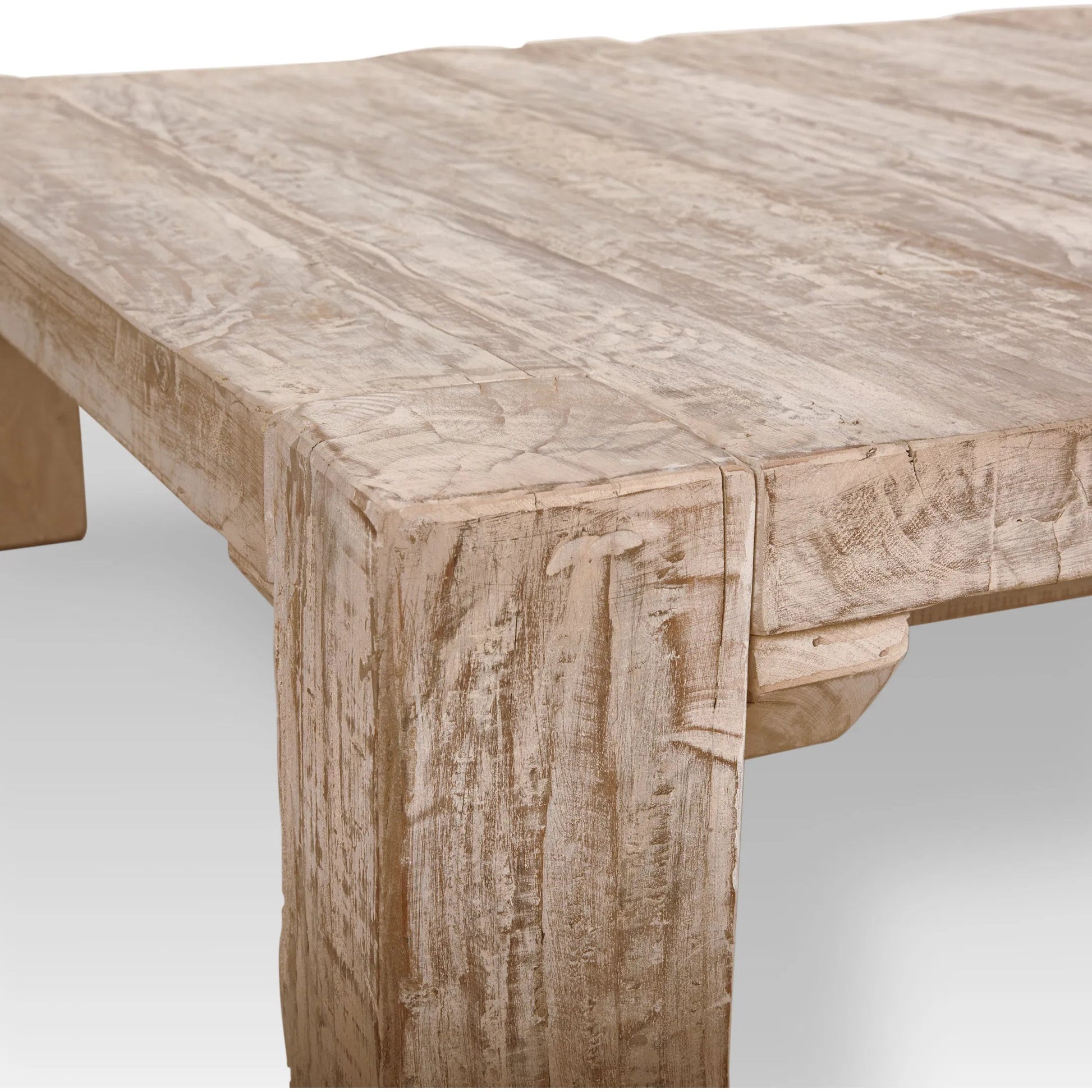 Mcarthur Coffee Table by Mercana in natural. Made from unique in a coastal style.