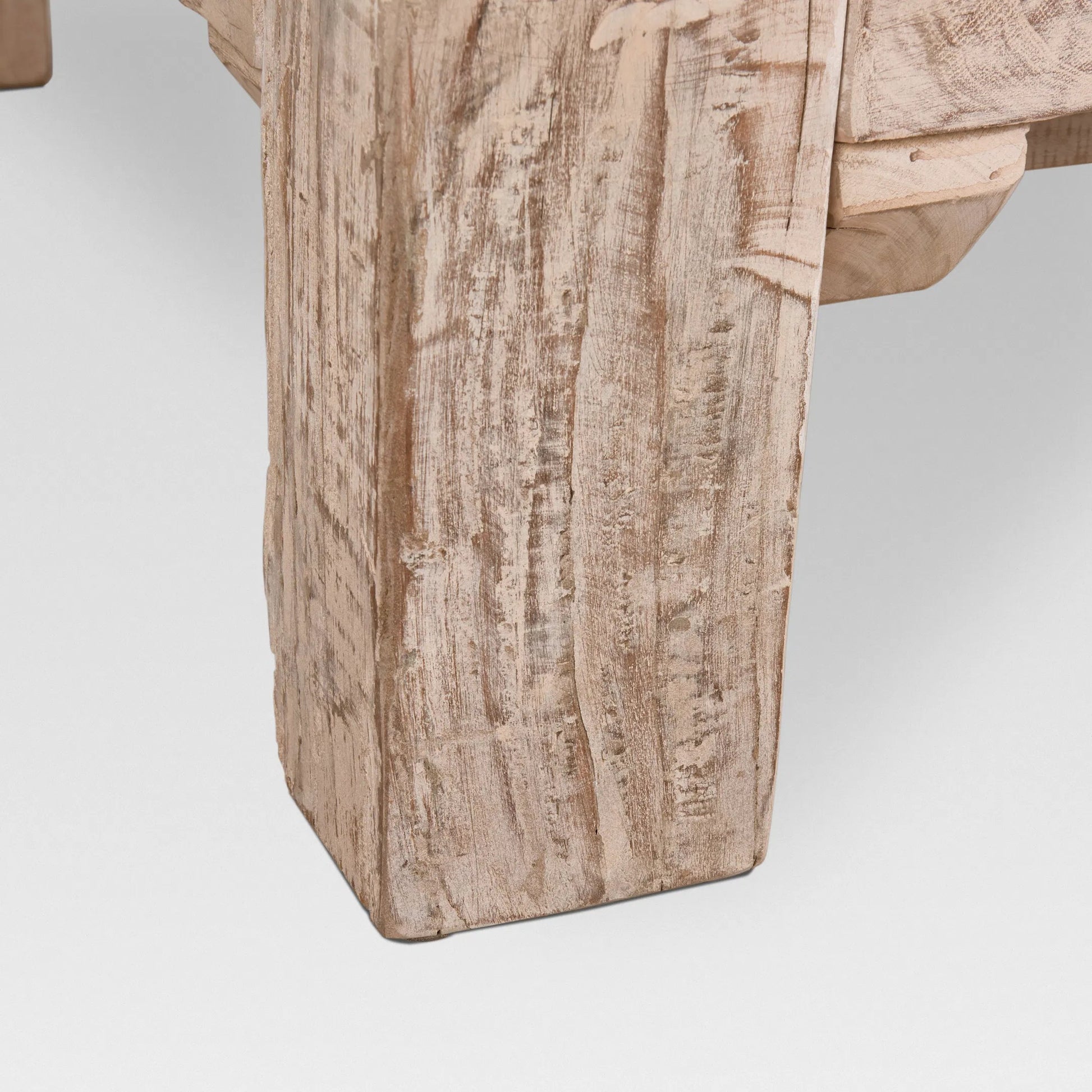 Mcarthur Coffee Table by Mercana in natural. Made from unique in a coastal style.