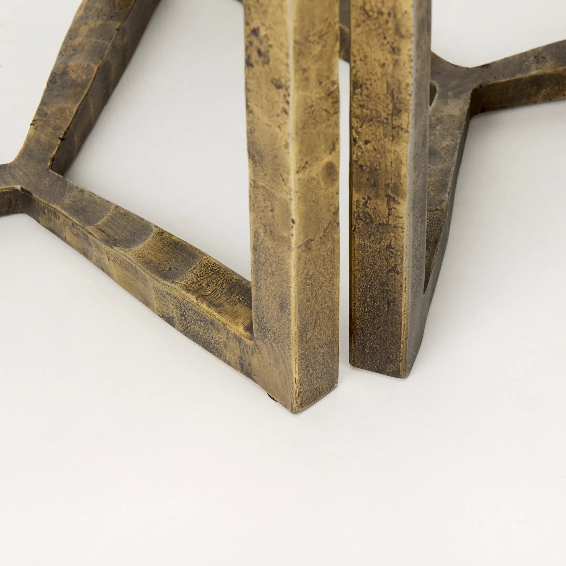 Atticus Nesting Accent Tables by Mercana. Made from metal in a unique style.