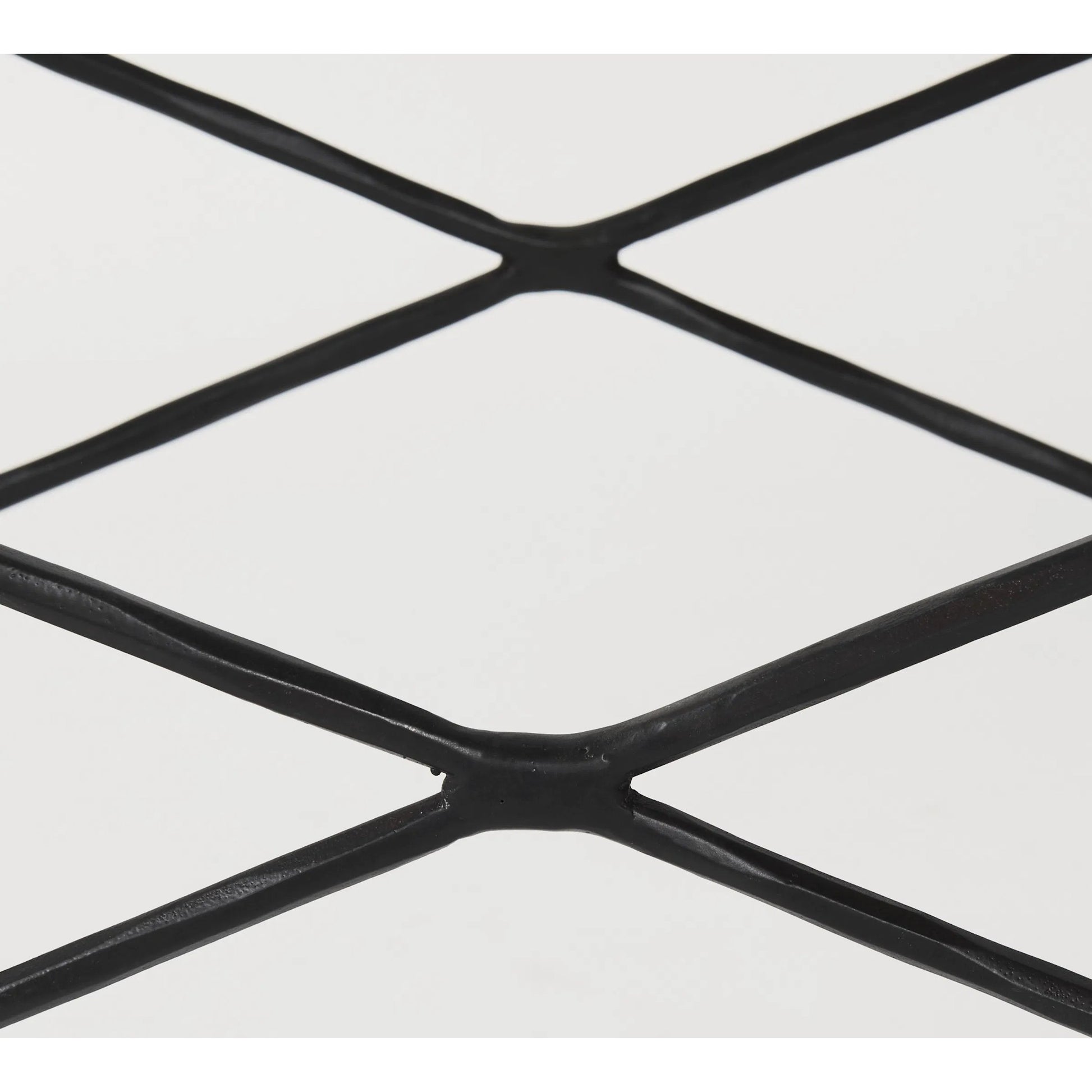 Lorlei Console Table by Mercana in black. Made from iron in a unique style.