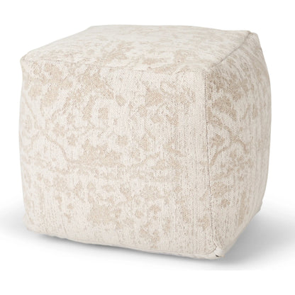 Khloe Pouf by Mercana. Made from cotton in a traditional style.