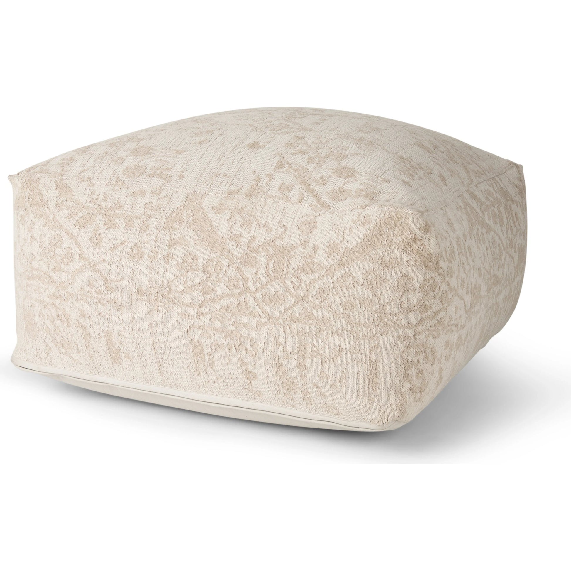 Khloe Pouf by Mercana. Made from cotton in a traditional style.