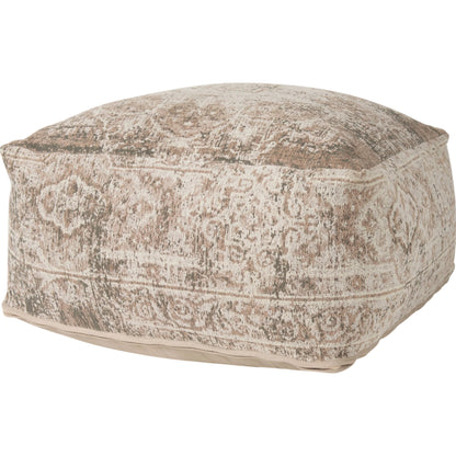Khloe Pouf by Mercana. Made from cotton in a traditional style.