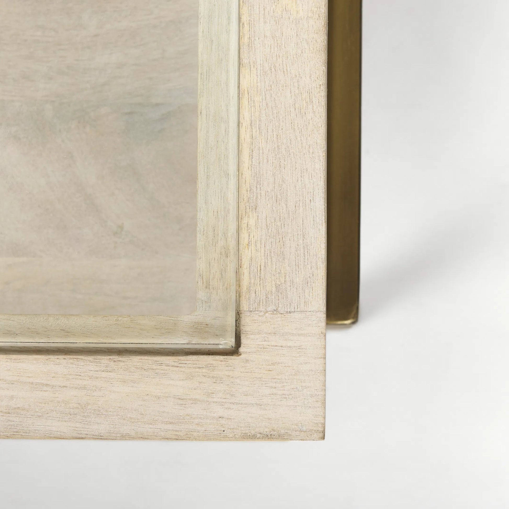 Arelius Square Coffee Table by Mercana. Made from solid wood in a transitional style.