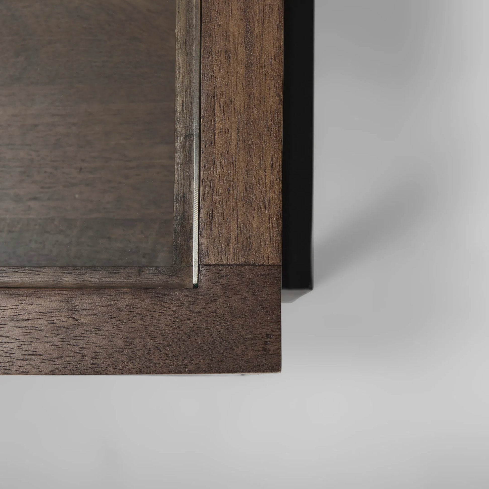 Arelius Rectangular Coffee Table by Mercana. Made from solid wood in a modern style.