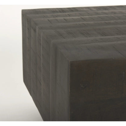 Hayden Square Coffee Table by Mercana. Made from solid wood in a unique style.
