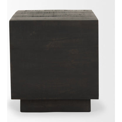 Hayden End Table by Mercana. Made from solid wood in a unique style.