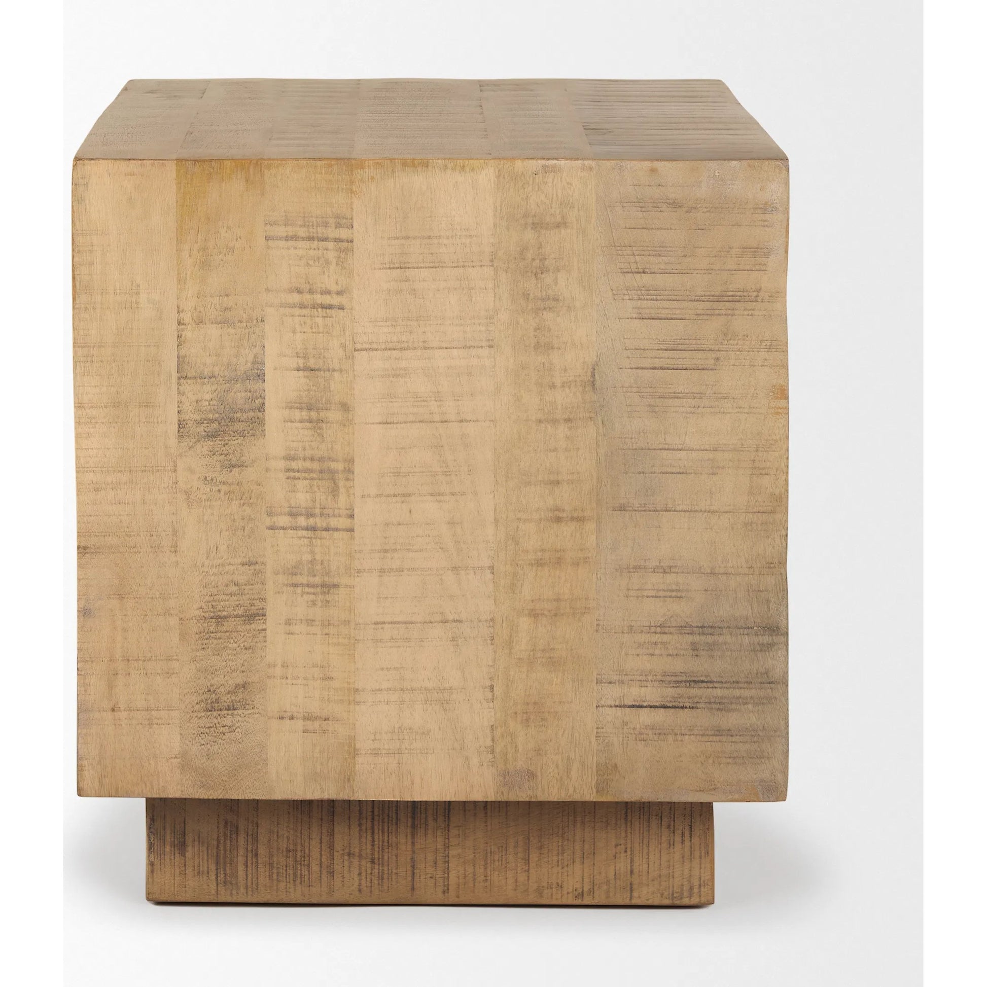 Hayden End Table by Mercana. Made from solid wood in a unique style.