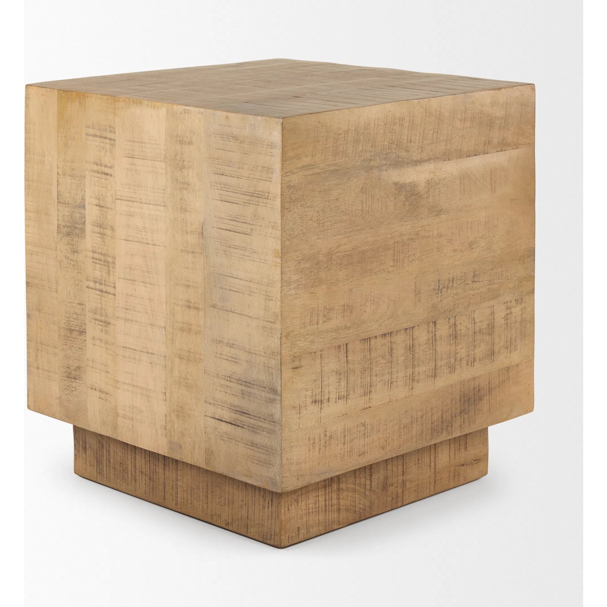 Hayden End Table by Mercana. Made from solid wood in a unique style.