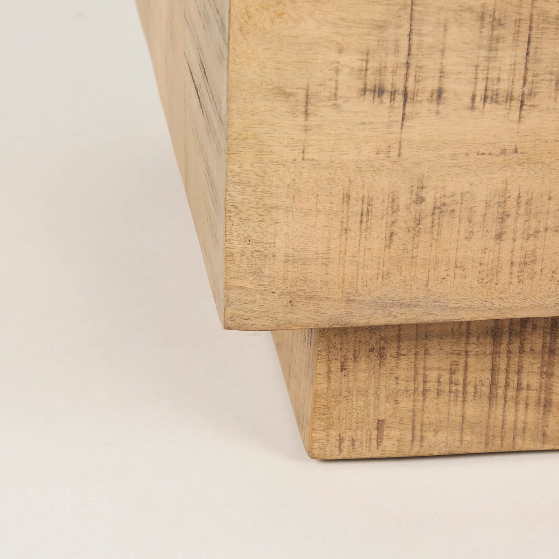 Hayden End Table by Mercana. Made from solid wood in a unique style.