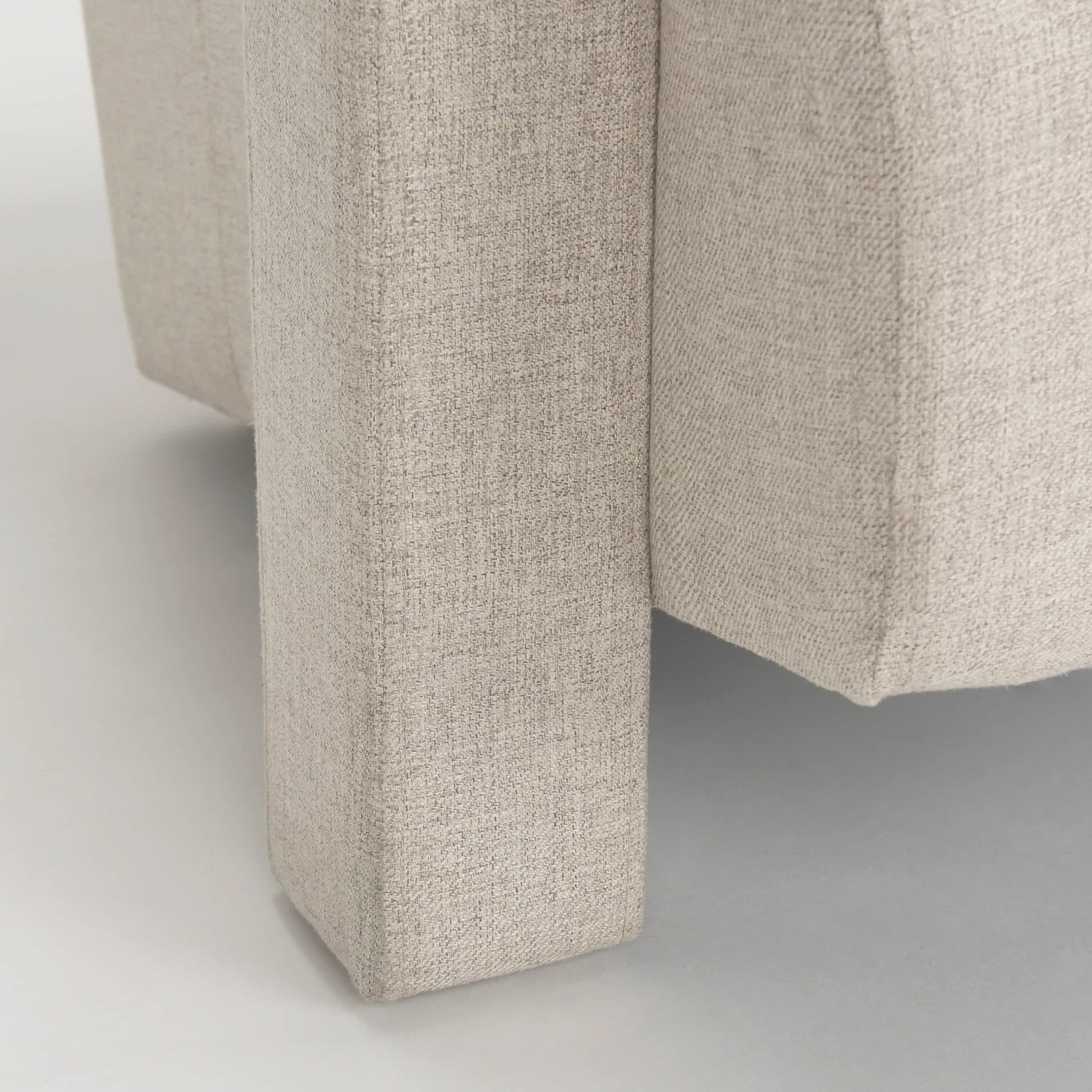 Sovereign Accent Chair by Mercana in cream, brown. Made from fabric in a transitional style.