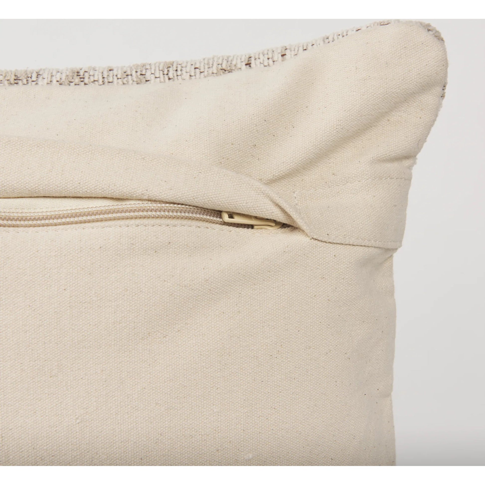 Khloe Lumbar Pillow Cover by Mercana in gray. Made from chenille in a traditional style.