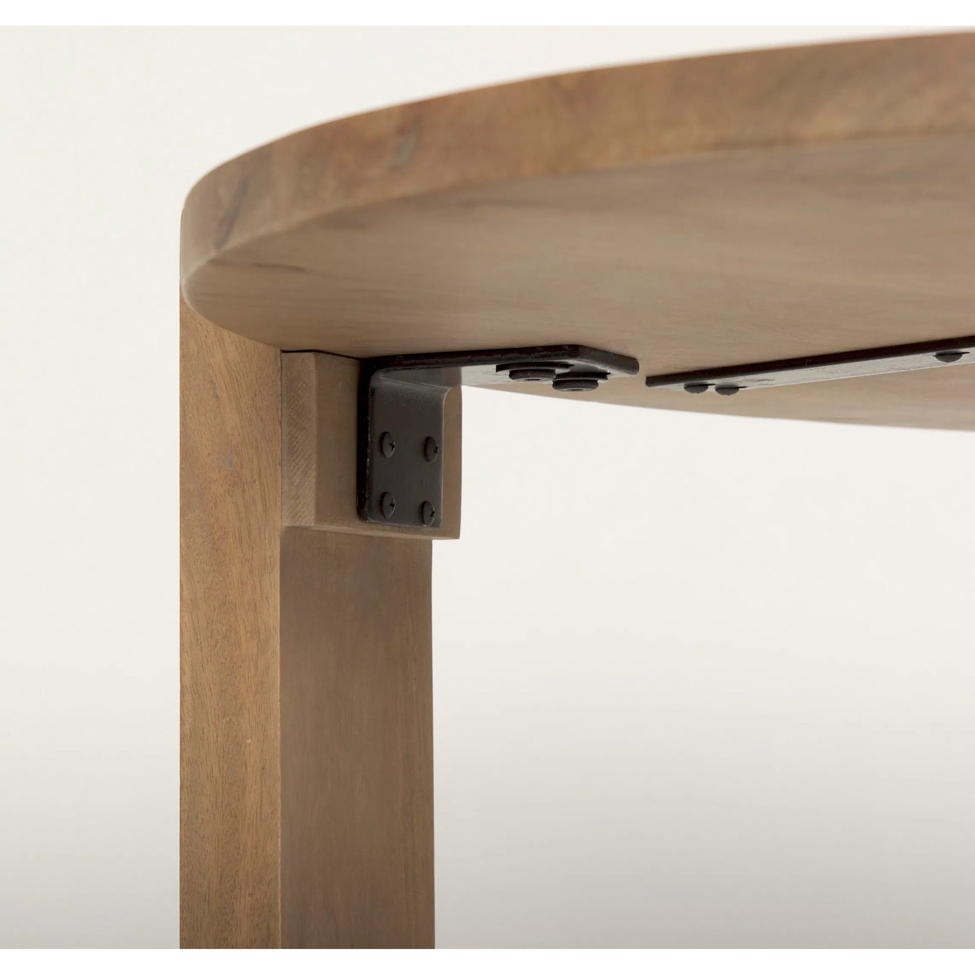 Evelyn Coffee Table by Mercana in brown. Made from solid wood in a unique style.