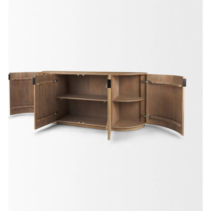 Terra Sideboard by Mercana. Made from solid wood in a traditional style.