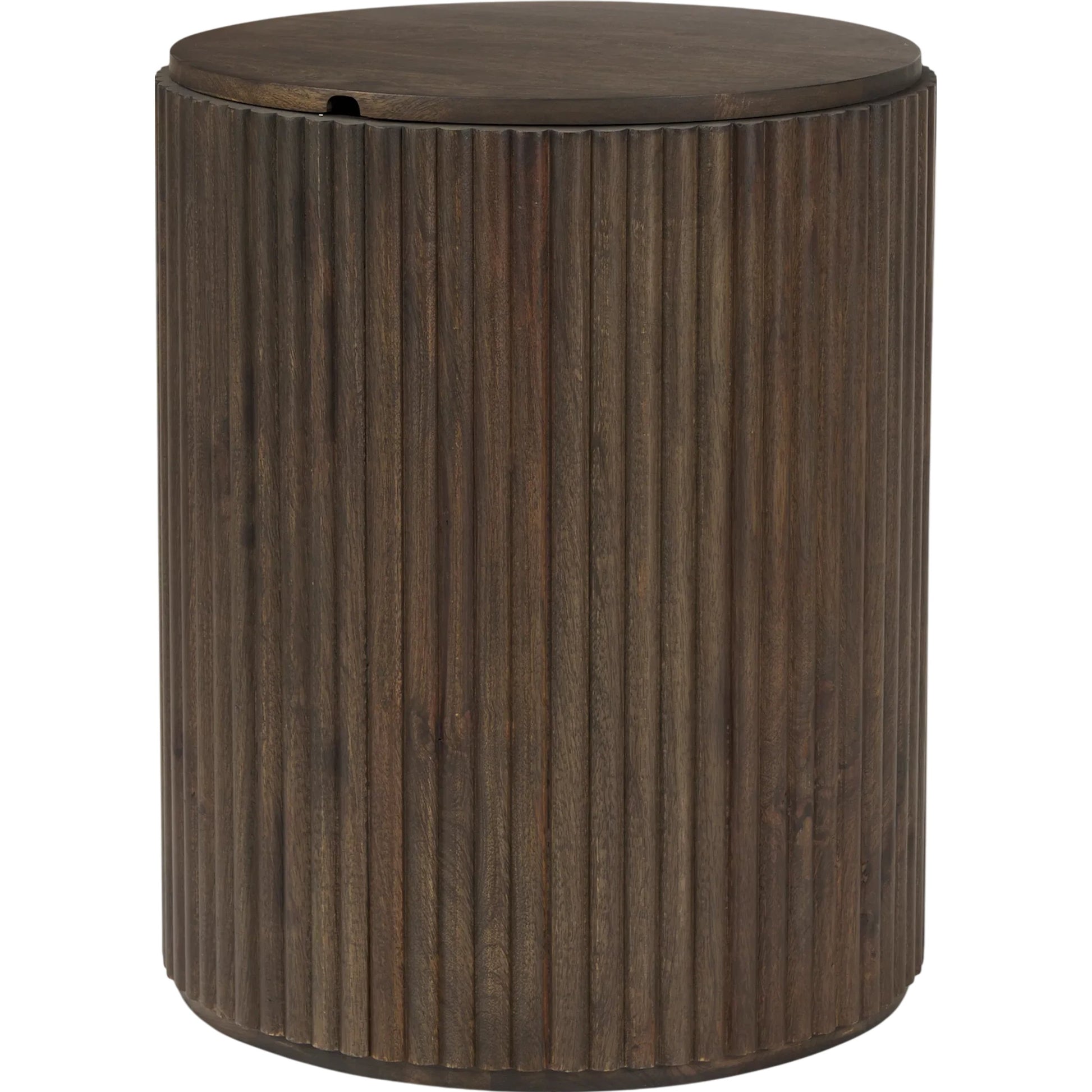 Terra Side Table by Mercana. Made from solid wood in a traditional style.