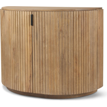 Terra Accent Cabinet by Mercana. Made from solid wood in a transitional style.