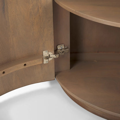 Terra Accent Cabinet by Mercana. Made from solid wood in a transitional style.
