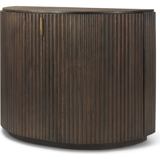 Terra Accent Cabinet by Mercana. Made from solid wood in a transitional style.