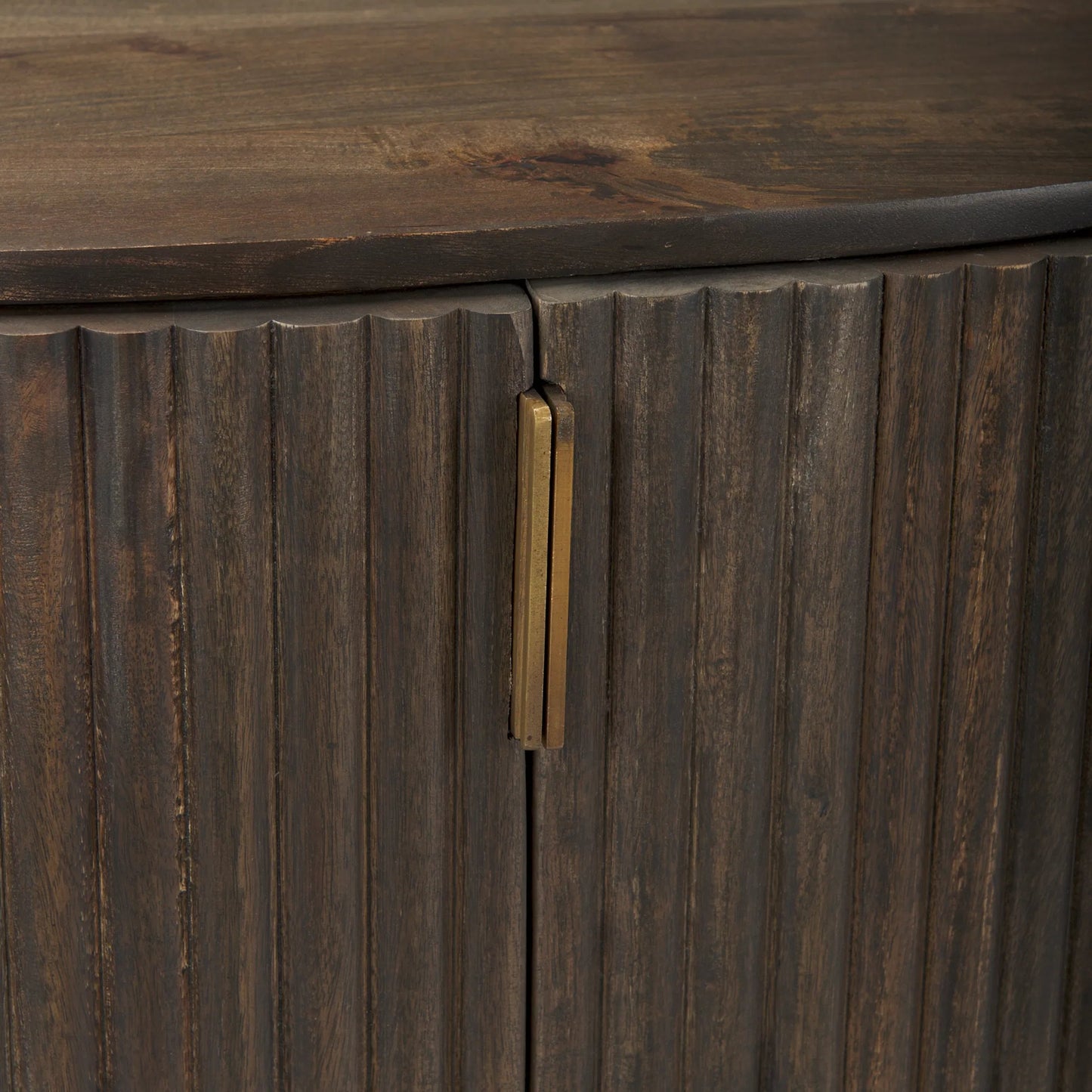043 SI-2369849 | Closeup | Terra Accent Cabinet by Mercana. Made from solid wood in a transitional style.