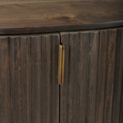 Terra Accent Cabinet by Mercana. Made from solid wood in a transitional style.