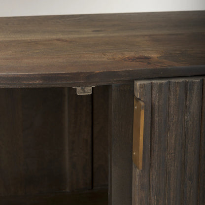 Terra Accent Cabinet by Mercana. Made from solid wood in a transitional style.