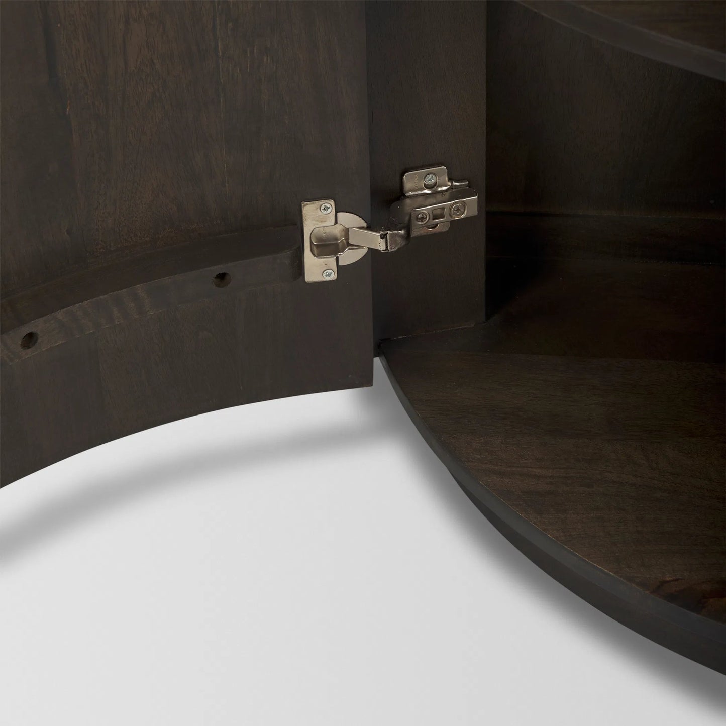 045 SI-2369849 | Closeup | Terra Accent Cabinet by Mercana. Made from solid wood in a transitional style.