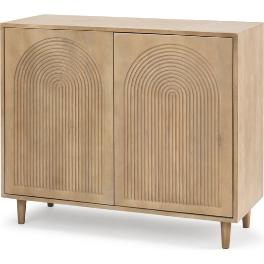 Tucker Accent Cabinet by Mercana. Made from solid wood in a transitional style.
