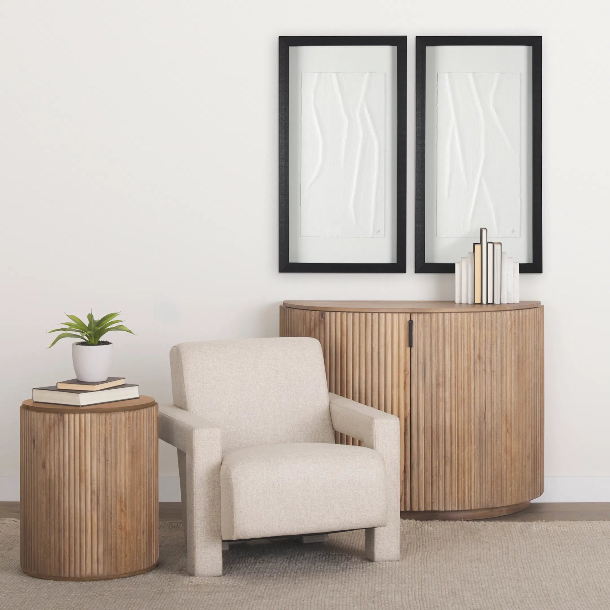 Terra Accent Cabinet by Mercana. Made from solid wood in a transitional style.