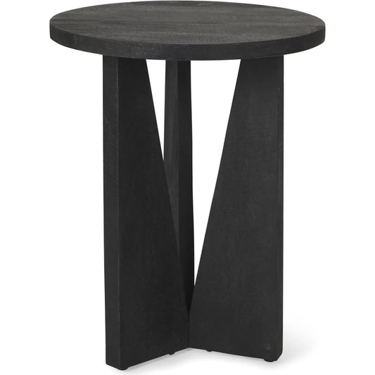 Mattius Accent Table by Mercana. Made from solid wood in a modern style.