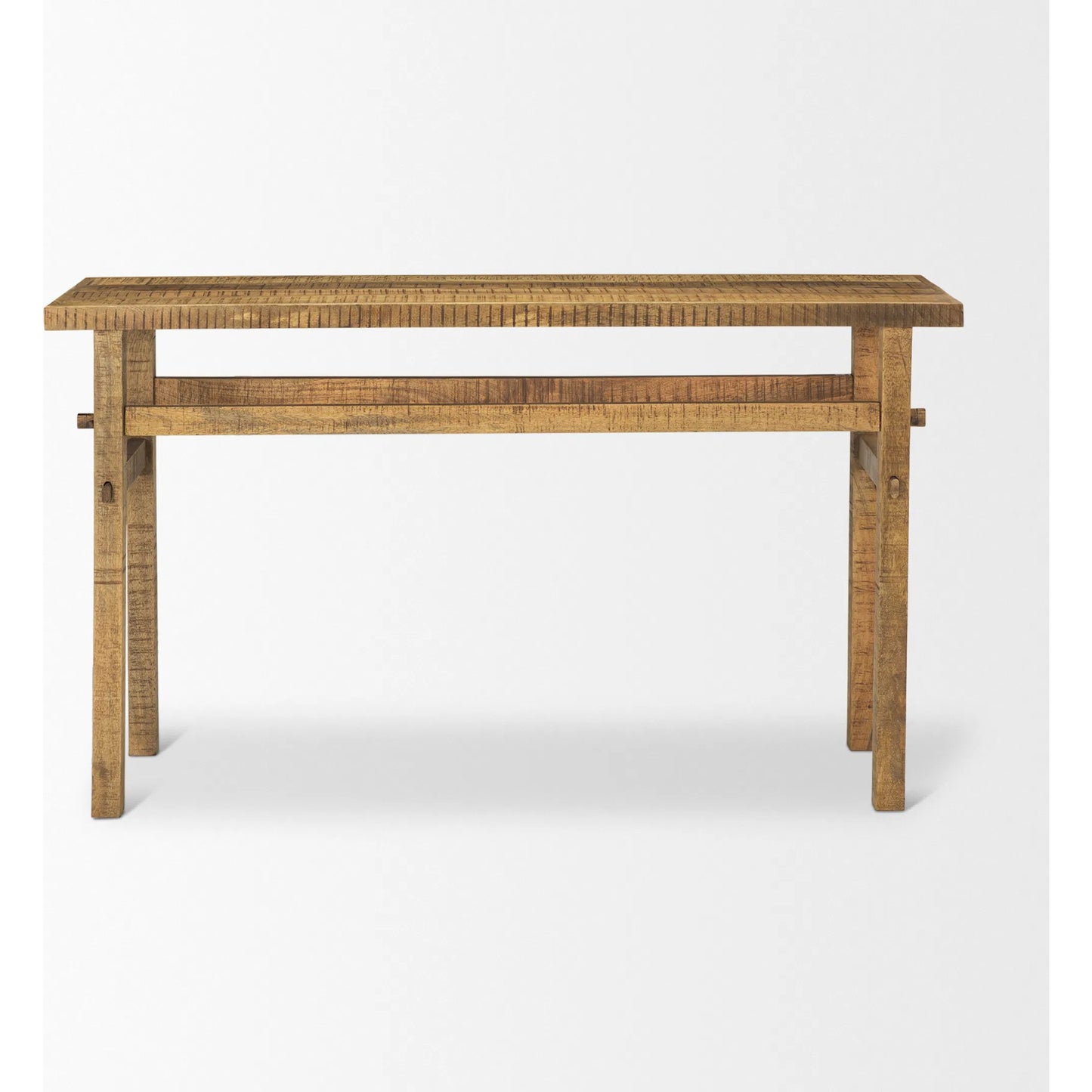 055 SI-2370259 | Additional Silo | Rosie Console Table by Mercana in brown. Made from solid wood in a unique style.