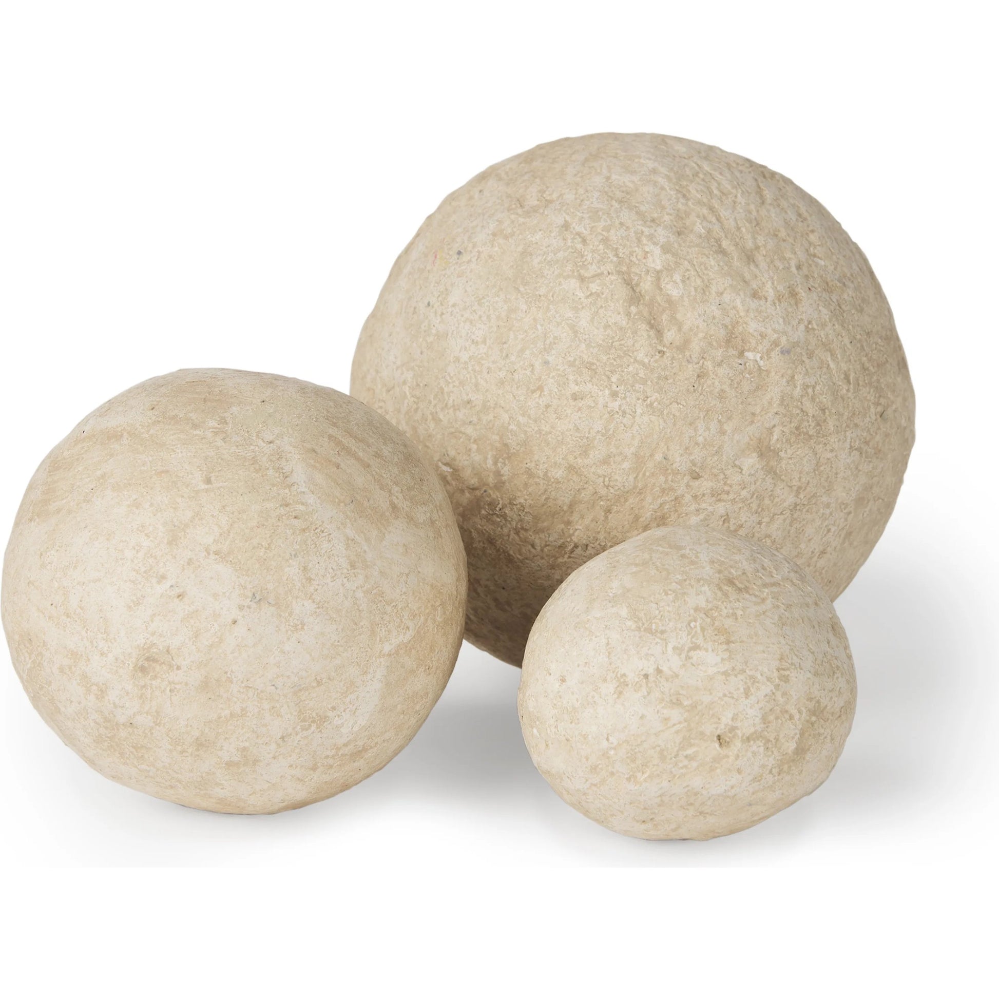 Sunita Orbs by Mercana. Made from paper in a rustic style.