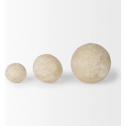 Sunita Orbs by Mercana. Made from paper in a rustic style.