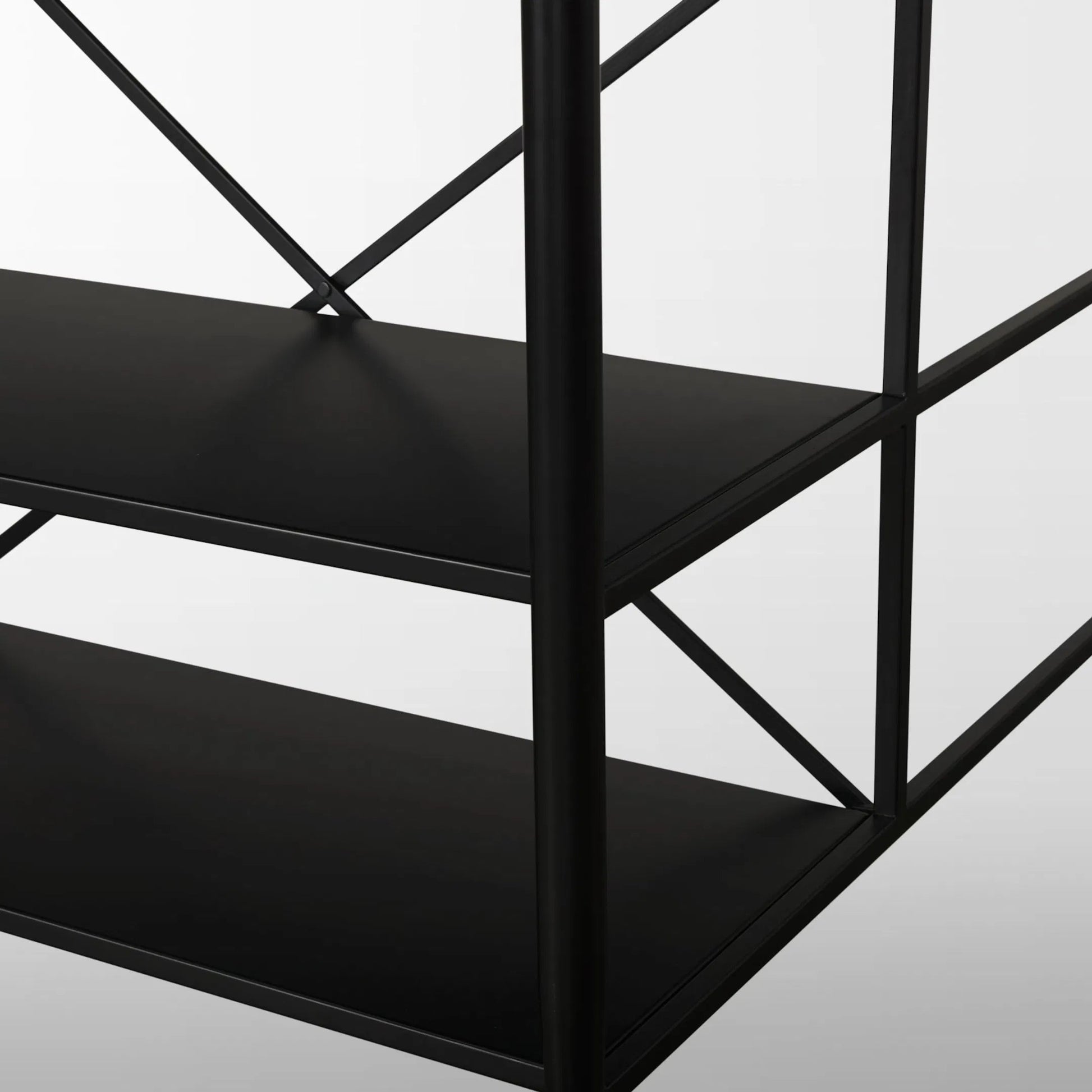 Amika Kitchen Island by Mercana in white, black. Made from iron in a unique style.