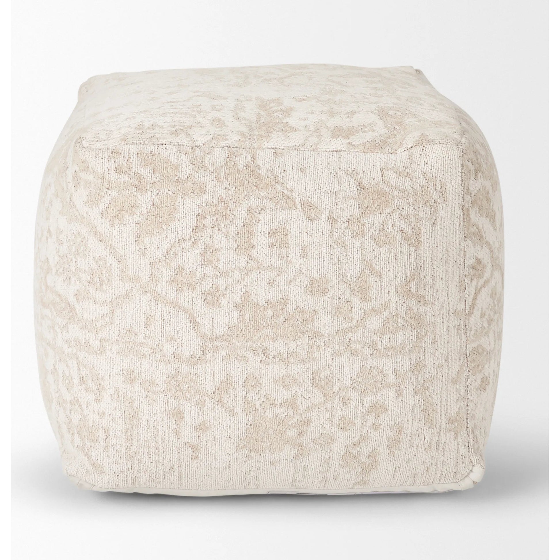 Khloe Pouf by Mercana. Made from cotton in a traditional style.
