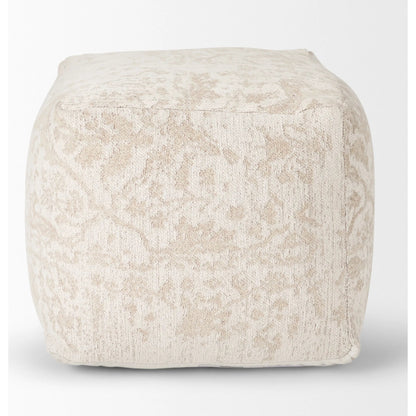 Khloe Pouf by Mercana. Made from cotton in a traditional style.