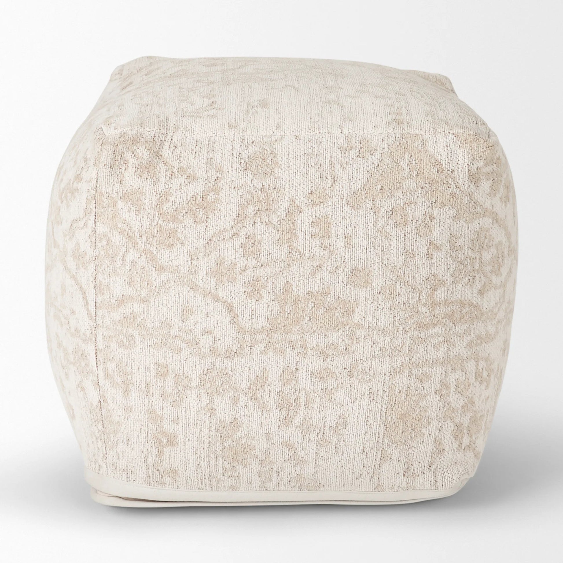 Khloe Pouf by Mercana. Made from cotton in a traditional style.