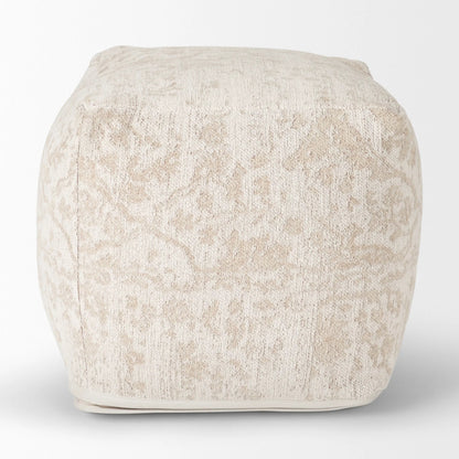Khloe Pouf by Mercana. Made from cotton in a traditional style.
