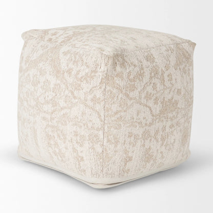 Khloe Pouf by Mercana. Made from cotton in a traditional style.