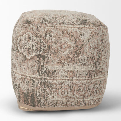 Khloe Pouf by Mercana. Made from cotton in a traditional style.
