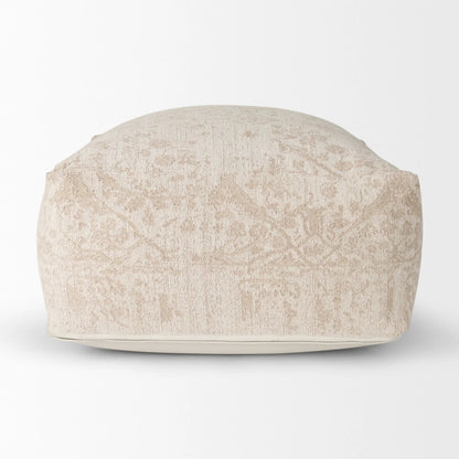 Khloe Pouf by Mercana. Made from cotton in a traditional style.