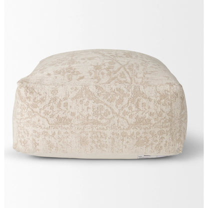 Khloe Pouf by Mercana. Made from cotton in a traditional style.