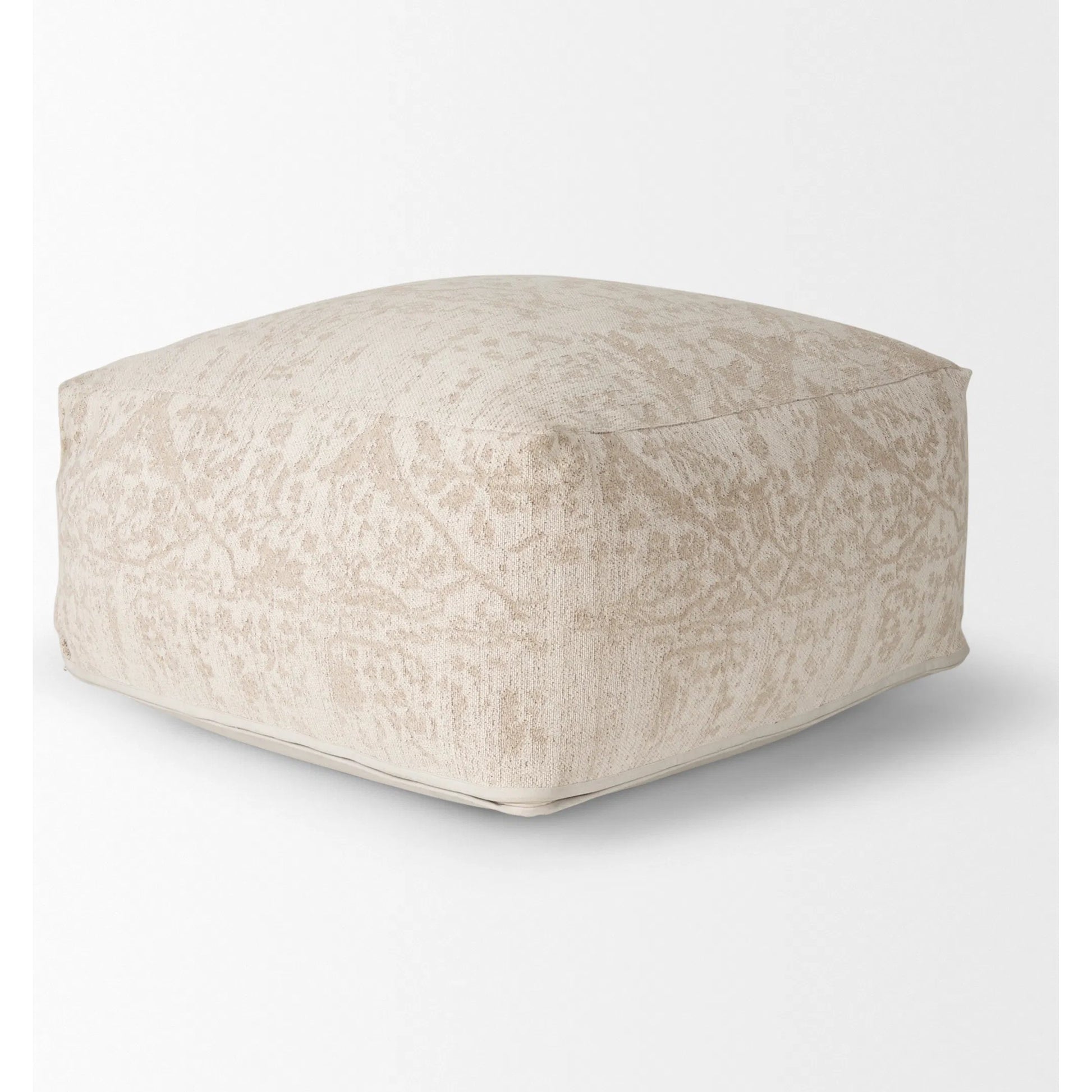 Khloe Pouf by Mercana. Made from cotton in a traditional style.