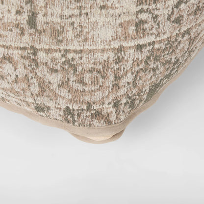 Khloe Pouf by Mercana. Made from cotton in a traditional style.
