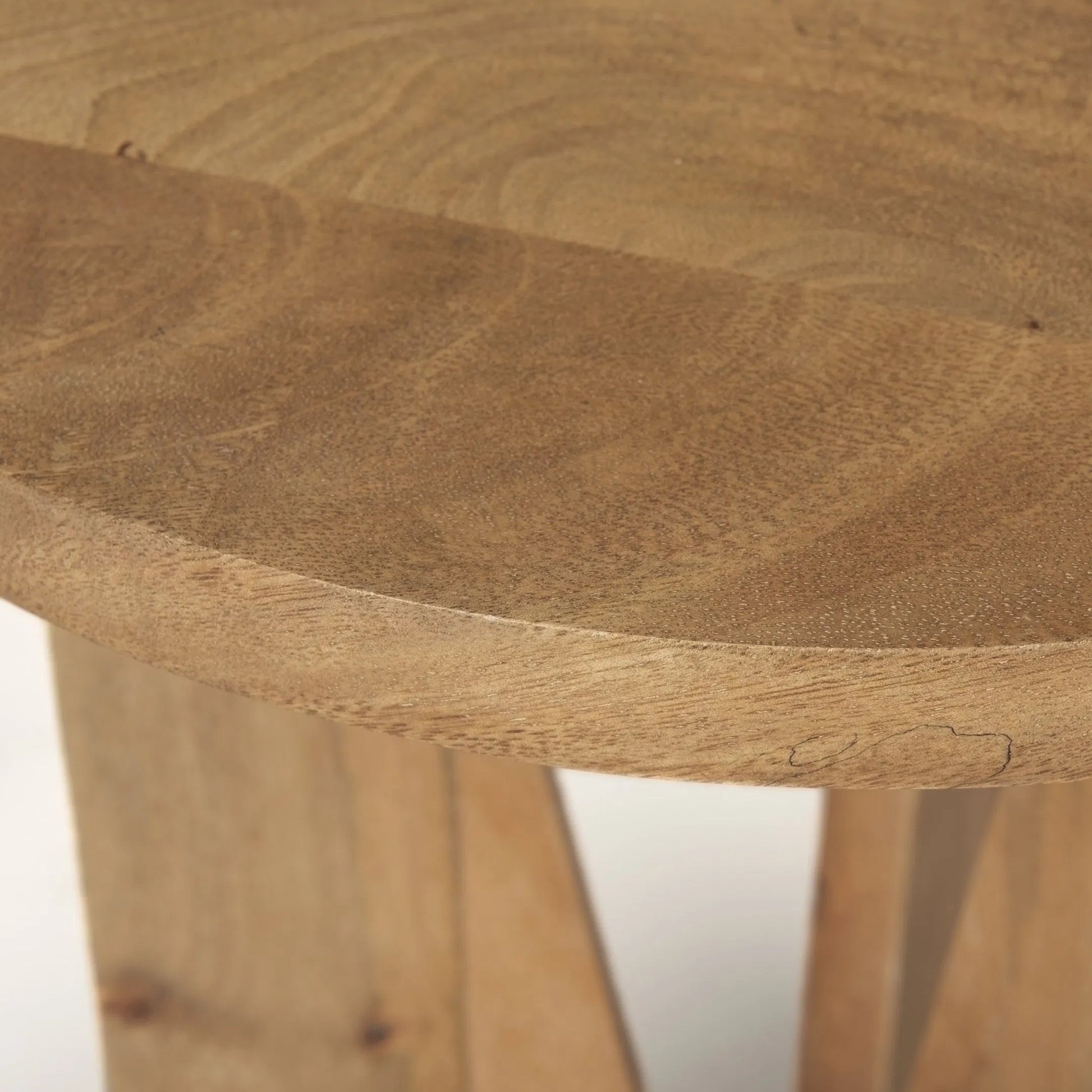 Mattius Accent Table by Mercana. Made from solid wood in a modern style.