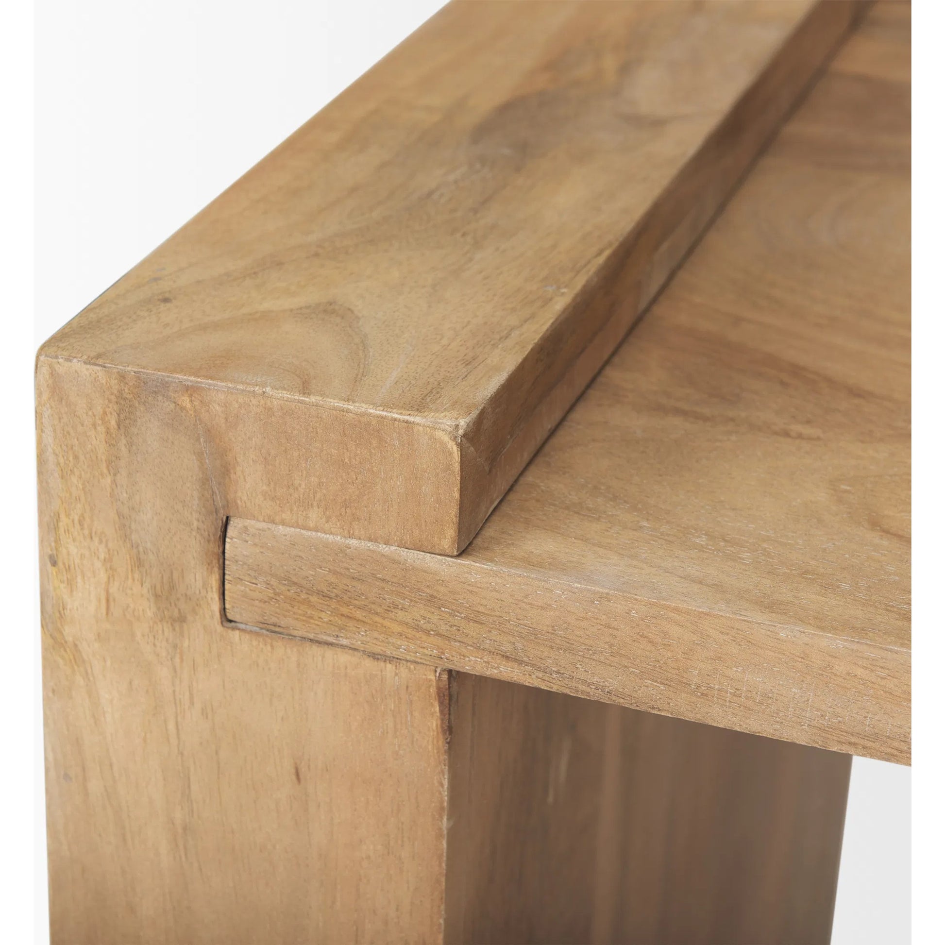 Athelia Accent Table by Mercana. Made from solid wood in a traditional style.