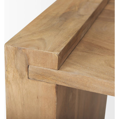 Athelia Accent Table by Mercana. Made from solid wood in a traditional style.